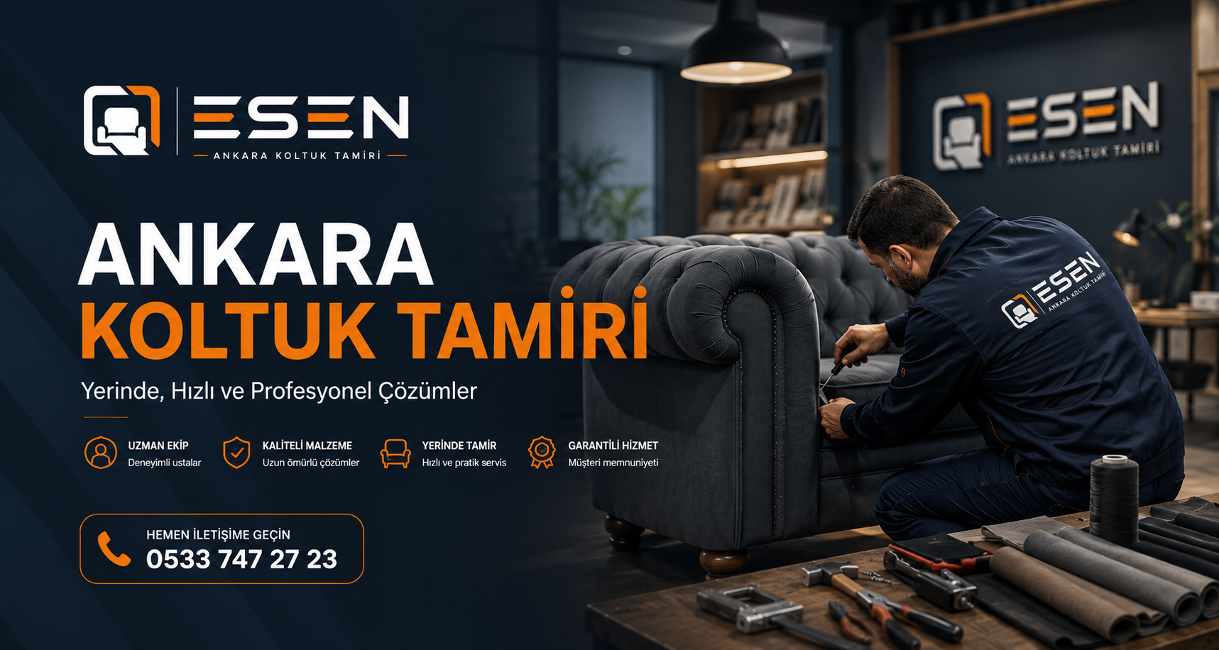 Ankara koltuk tamiri